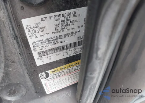 2016 Ford Expedition El Xlt from USA, damaged, VIN 1FMJK1JT6GEF15221